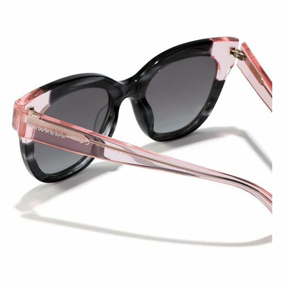 Damensonnenbrille Hawkers Audrey Grau Ø 52 mm Schwarz Rosa